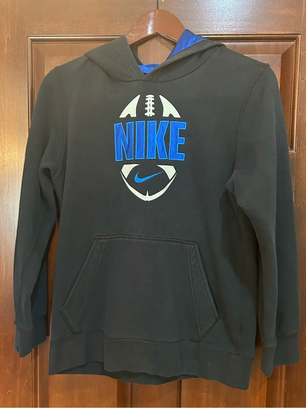 Nike The Athletic Dept Football Hoodie Y2K Pullover Sweatshirt Tagged Size L